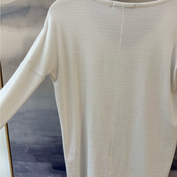 Rag & Bone V-Neck Long Sleeve White Top - Picture 5 of 5